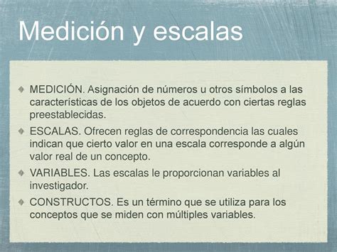 MEDICION Y ELABORACION DE ESCALAS Ppt Descargar