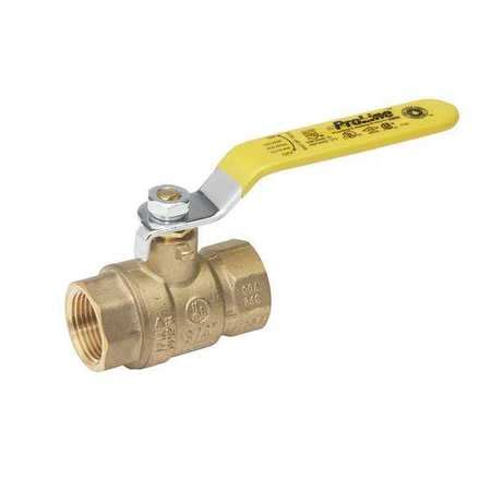 Zoro Select 1 4 FNPT Brass Ball Valve Inline 107 821NL Zoro