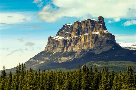 Castle Mountain, Banff by ottodc6 on deviantART