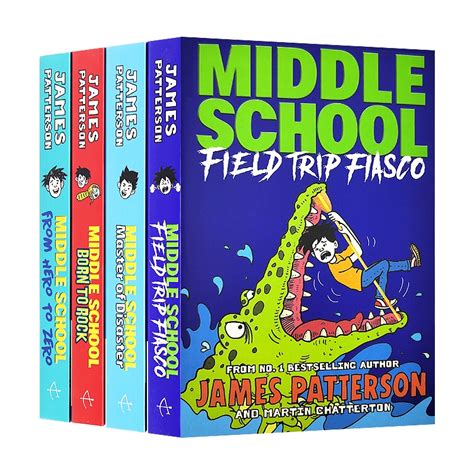 Middle School Series Books 10 13 Collection Set By James Patterson