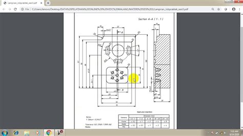 Simulasi Job Sheet Yang Ke 3 Cnc Part Milling Menggunakan Mastercam