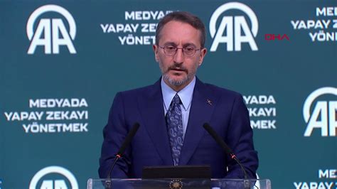 Fahrettin Altun Yapay zeka karşısında cesur olmalıyız Video Haberleri