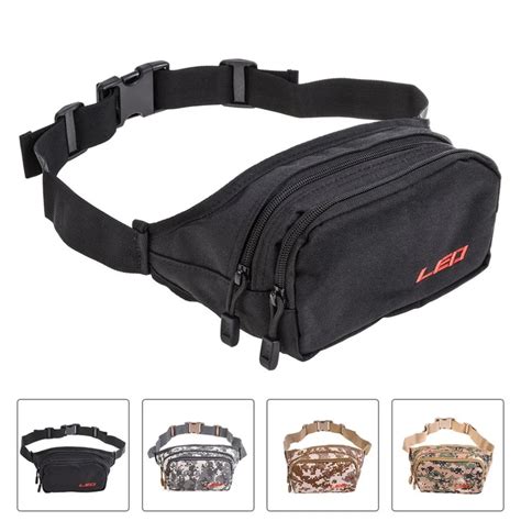 Leo Waterproof Waist Bag Double Layer Fishing Waist Bag Adjustable