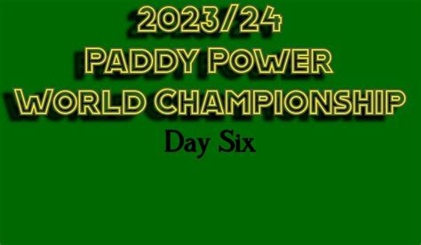 Paddy Power World Championship – Day Six - American Darts Organization