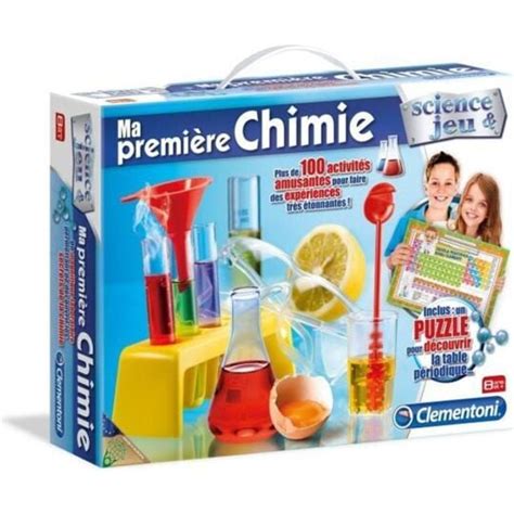 Clementoni Science Jeu Ma Premiere Chimie Jeu Scientifique à Prix