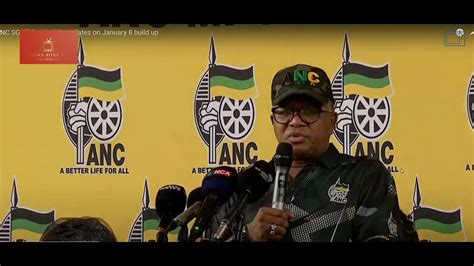 Anc Sg Fikile Mbalula Admits To Lying To Protect Jacob Zuma Youtube