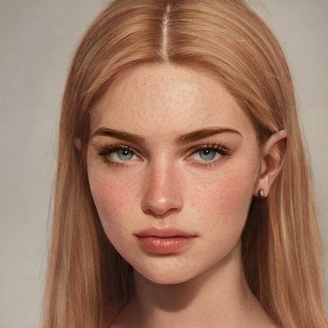 Portrait By Frenk Artbreeder Character Inspiration Girl Blonde