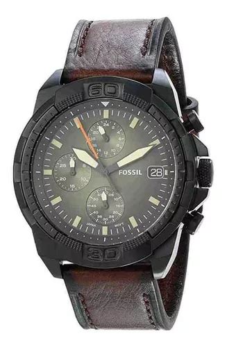 Reloj Fossil Fossil para hombre FS5856 0vn color de la correa marrón