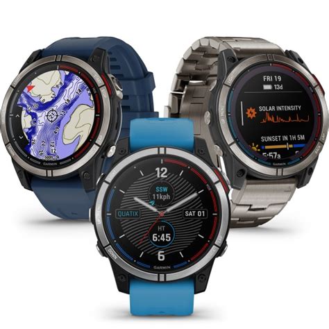 Quatix X Sapphire Solar Titan Von Garmin