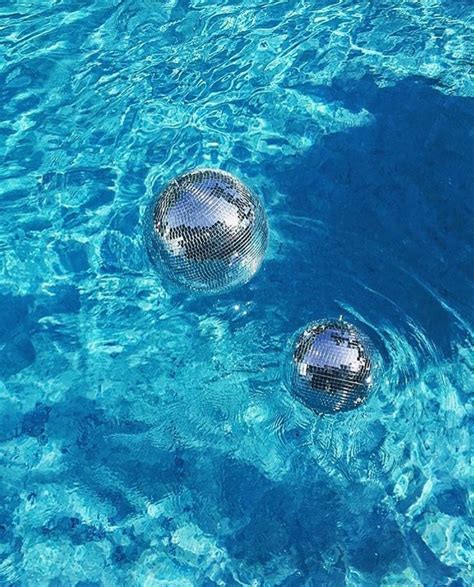 Disco Balls In The Pool Music Cover Photos Disco Ball Disco Balls