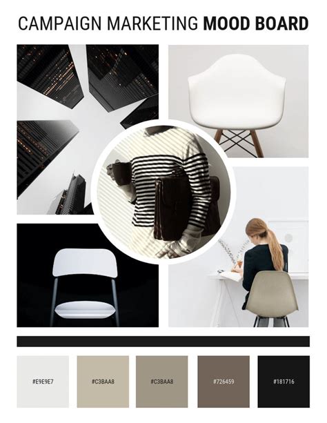 Make A Minimalist Marketing Mood Board And Other Collages With This