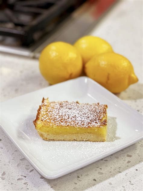 Irresistible Easy Lemon Bars Cooking With Chef Bryan Recipe Lemon