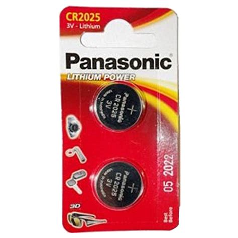 Panasonic CR2025 2-pakkaus - Paristot - Hylte Hunting & Outdoor