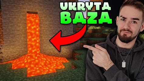 Prosta Ukryta Baza Starowa W Minecraft Youtube