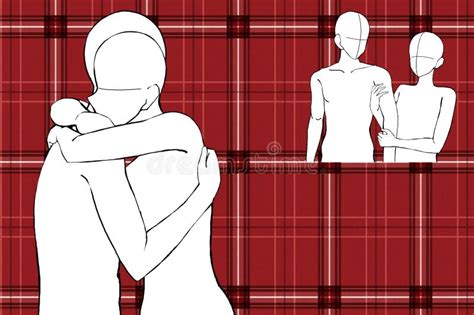 Couple hug silhouette stock illustration. Illustration of couple - 290643