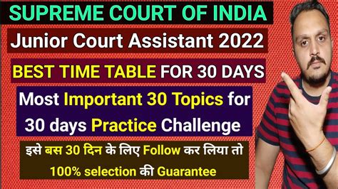 Sci Jca 2022 Doubt Session Supreme Court Junior Court Assistant