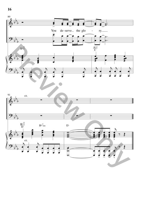 Worthy of It All (SATB ) by David Brymer & R | J.W. Pepper Sheet Music