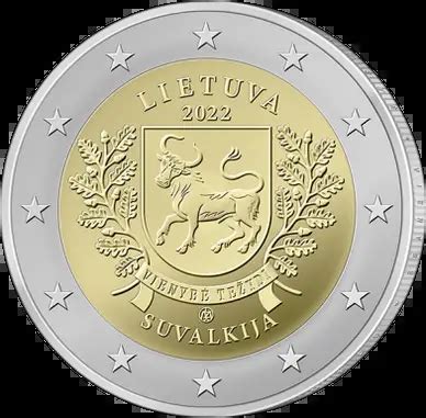 Litauen 2 Euro Münze Litauische Ethnographische Regionen Suvalkija