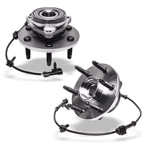 Detroit Axle 4wd Front Wheel Bearing Hubs For Chevy Gmc Silverado Sierra Avalanche Yukon Xl