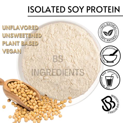 Isolated Soy Protein Powder Plant Protein Powder Isp Protein Kacang