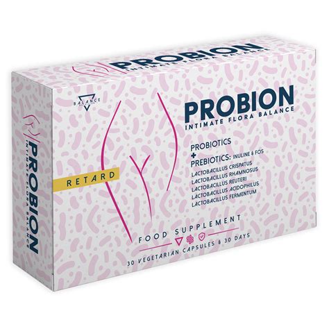 PROBION Probioticos Mujer Equlibrio Flora Intima Suplemento