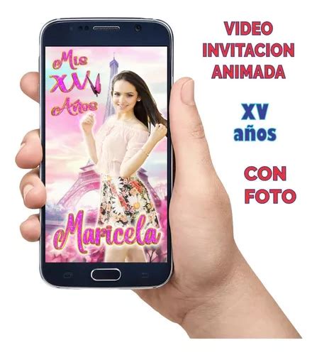 Video Invitaci N Digital Personalizada Xv A Os Animad C Foto En Venta