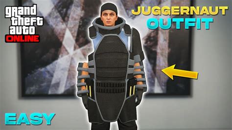 Easy Get Juggernaut Outfit In Gta 5 Online Save Juggernaut Suit