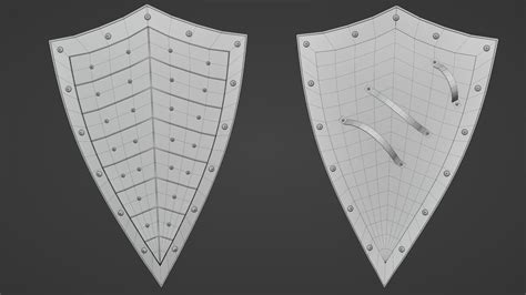 Artstation Composed Armor Sword Shield Daz3d Blend Fbx Obj