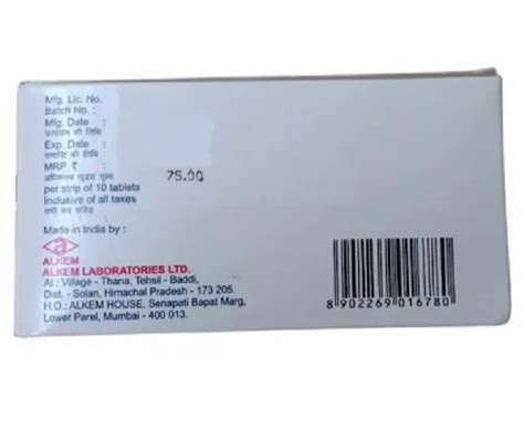 Almox Dt Amoxycillin Trihydrate Dispersible Ip Tablets At Rs Box