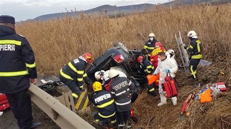 Accident teribil în Mureş Un mort şi trei grav răniţi în urma