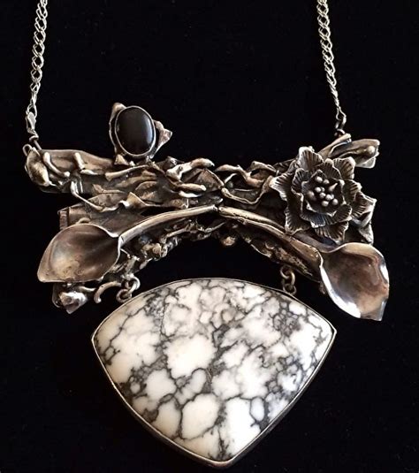 B. Marks Art and Jewelry: Sterling Silver Handmade Necklace by California Artist and Designer B ...