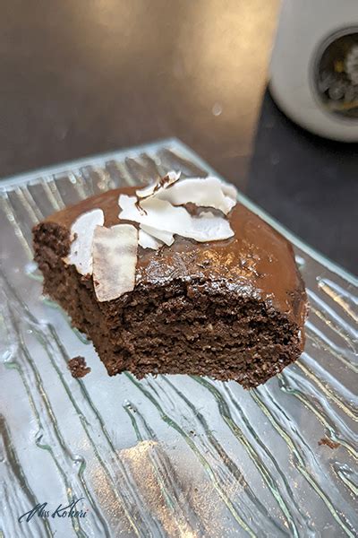 Gâteau chocolat courgette la recette