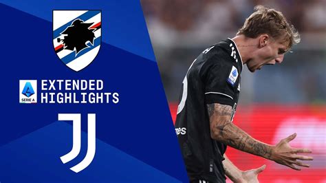 Sampdoria Vs Juventus Extended Highlights Serie A CBS Sports