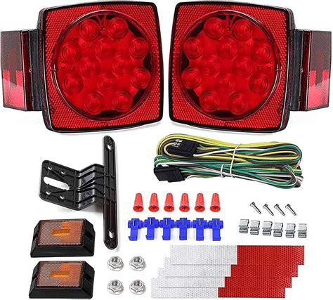 Купить Одежда Cyfie 12v Led Trailer Light Kit Dot Certified Utility Trailer Lights For