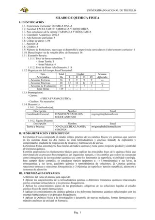 Silabo Del Curso Quimicafisica Pdf