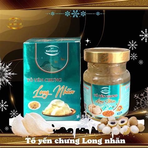 TỔ YẾN CHƯNG LONG NHÃN NATUNEST LỌ 70ML– BỒI BỔ SỨC KHỎE, NGỦ NGON, ĐẸP ...
