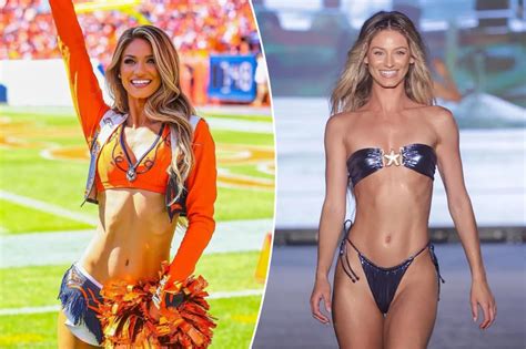 Broncos Cheerleader Named Si Swimsuit Rookie For 2024 Class Seemayo