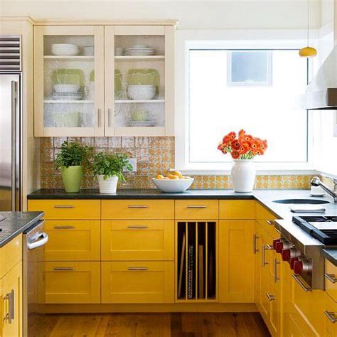 25 Ideas Of A Yellow Kitchen To Make Your Interior Sparkle Flawssy