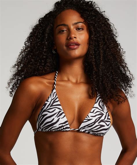 Doha Zebra Triangle Bikini Top New Arrivals Hunkemöller