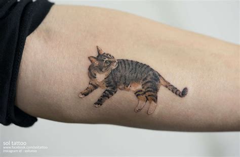 Adorable Cat Tattoos You Will Want Inked On Yourself