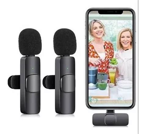 Microfone Lapela Mic Sem Fio Compat Vel Android Usb C Type Mercadolivre