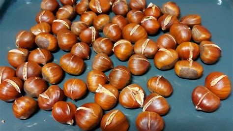 Castañas asadas al horno facil y rapido como asar castañas al horno y