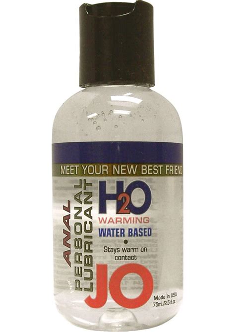 Jo H O Warming Anal Water Based Lubricant Ounce Adult Toys