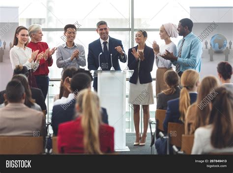 Front View Diverse Image & Photo (Free Trial) | Bigstock 