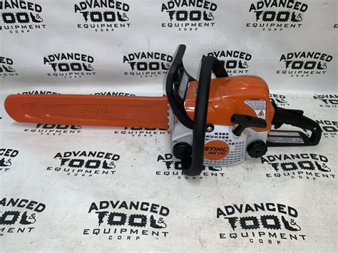 New Stihl Ms Gas Powered Chainsaw With Rollomatic Bar Ms