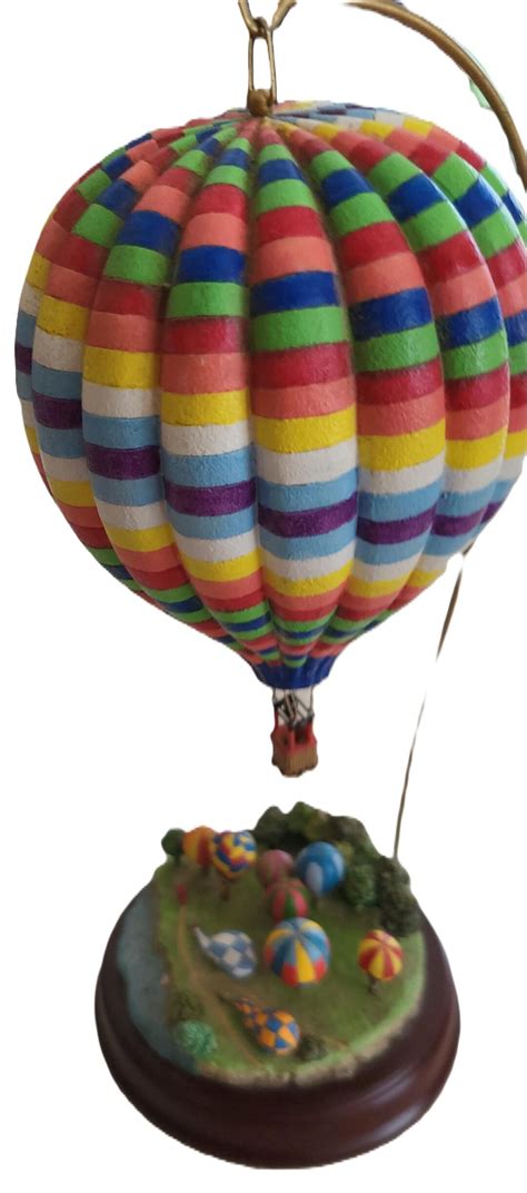 Hot Air Balloon Skybound Figurine SB Etsy