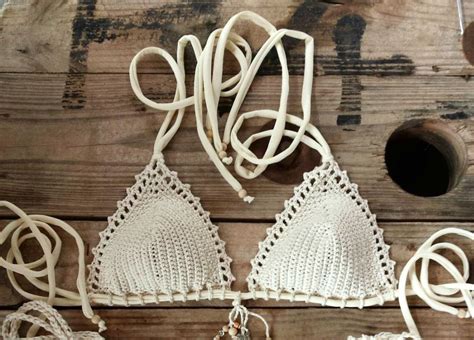 Pdf Crochet Pattern For Capheira Crochet Bikini Top And Etsy