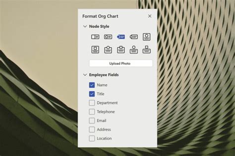 How to create & customize organizational charts in Visio