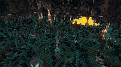 Deep Dark City Transformation - Adventure Map Minecraft Map