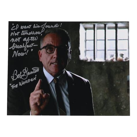 Bob Gunton Signed The Shawshank Redemption X Photo With Extensive